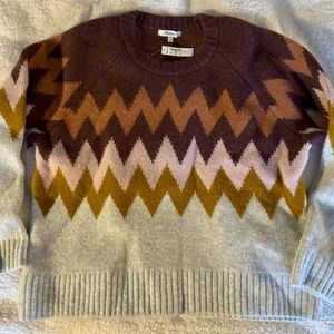 Madewell Sweater. Brand new with tags.  Size medium.